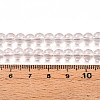 Baking Paint Transparent Glass Beads Strands DGLA-N006-6mm-02-4