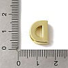 Brass Micro Pave Cubic Zirconia Beads KK-H487-25G-04-3