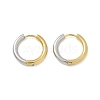 Ion Plating(IP) 304 Stainless Steel Hoop Earrings for Women EJEW-A119-13GP-01-4