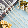 Nylon Chiffon Elastic Lace Trim OCOR-WH0082-159A-4