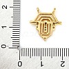 Brass Micro Pave Cubic Zirconia Pendants KK-K339-10A-01-3