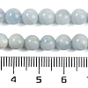 Natural Aquamarine Round Bead Strands G-I155-02-6mm-3