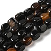 Natural Agate Beads Strands G-H295-A01-14-1
