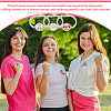 12Pcs 3 Colors Word HOPE Glass Link Bracelets BJEW-NB0001-12-5