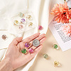 14Pcs 7 Colors Transparent Glass Pendants GLAA-CD0001-06-4