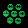 Luminous Frosted Acrylic Beads FACR-T008-02H-3