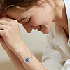 2Pcs 2 Styles 316 Surgical Stainless Steel Rhinestone Diffuser Locket Slider Bracelets BJEW-FI0001-84B-6