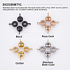 64Pcs 8 Style Ion Plating(IP) 304 Stainless Steel Tube Bails STAS-DC0005-36-5
