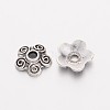 Tibetan Style Alloy Bead Caps LS-EA478Y-2