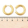 Tarnish Resistant 202 Stainless Steel Huggie Hoop Earrings EJEW-O087-08K-G-2