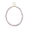 Natural Pearl Beaded Necklaces for Women NJEW-JN04107-02-1