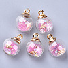 Transparent Glass Globe Pendants X-GLAA-S181-06A-1