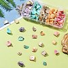 125G 5 Colors Natural Shell Bead Strands BSHE-FS0001-06A-7