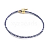 Braided Steel Wire Bracelets Making BJEW-H610-02G-04-1