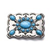 Bohemia Synthetic Turquoise Belt Buckle for Men FIND-WH0156-44-1