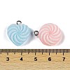 Opaque Resin Pendants RESI-D074-02A-3