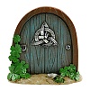 Dollhouse Wood Fairy Garden Door PW-WG12545-02-1