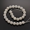 Natural Rainbow Moonstone Round Beads Strands X-G-P088-57-6mm-2