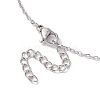 304 Stainless Steel Cable Necklaces NJEW-JN04867-02-6