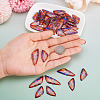 Transparent Resin Wing Pendants Set RESI-TAC0021-01D-5