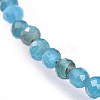 Natural Apatite Beaded Necklaces NJEW-JN02492-02-2