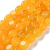 Natural Topaz Jade Beads Strands G-P497-01D-03A-1