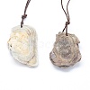 Natural Agate Pendants G-L516-02-2