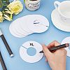 Plastic Closet Dividers with a Bonus Marker AJEW-WH0258-055-3