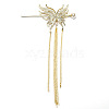 Butterfly Alloy Lady Hair Forks PW-WGCE73E-02-1