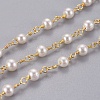 Handmade Acrylic Imitaion Pearl Beaded Chains CHC-K007-H01-1