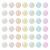 350Pcs 7 Colors Translucent Acrylic Beads TACR-TA0001-17-9