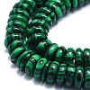 Synthetic Malachite Beads Strands G-K245-B01-02-3