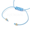 Adjustable Braided Beads Bracelets for Women BJEW-JB11164-01-4