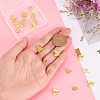 20Pcs 2 Style Rack Plating Brass S Hook Clasps KK-FH0003-91-3