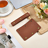 2Pcs PU Leather Luggage Handle Wrap Covers PURS-GL0001-06B-3
