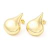 Brass Teardrop Stud Earrings EJEW-K248-14G-1