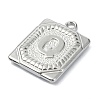 Anti-Tarnish 304 Stainless Steel Pendants STAS-U033-01P-Q-2