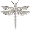 Alloy Enamel Dragonfly Big Pendants ENAM-L034-02P-2