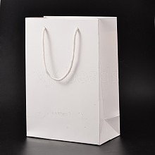 Rectangle Cardboard Paper Bags AJEW-L050A-01