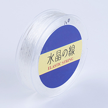 Japanese Round Elastic Crystal String EW-G007-02-1mm