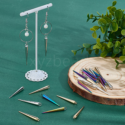 30Pcs 3 Colors Alloy Pendants FIND-AR0006-01-1