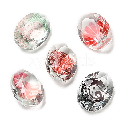 Pointed Back Glass Rhinestone Cabochons GLAA-B012-43B-1