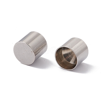 Tarnish Resistant 201 Stainless Steel Cord Ends X-STAS-G288-01H-P-1
