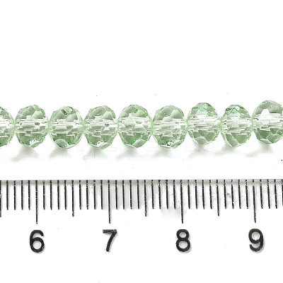 Transparent Baking Paint Glass Beads X1-DGLA-A034-T6mm-D10-1