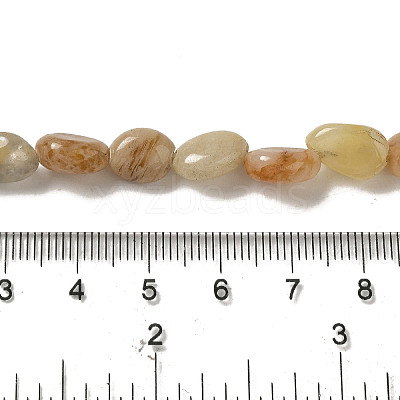 Natural Topaz Jade Beads Strands G-B078-B02-01-1