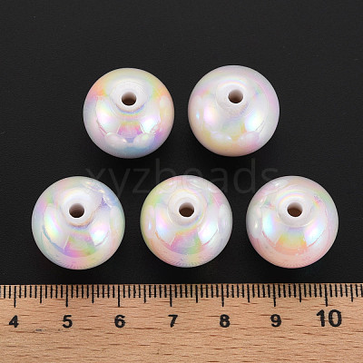 Opaque Acrylic Beads MACR-S370-18mm-01-1