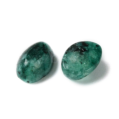Synthetic Green Spot Jasper Cabochons G-A094-01A-34-1