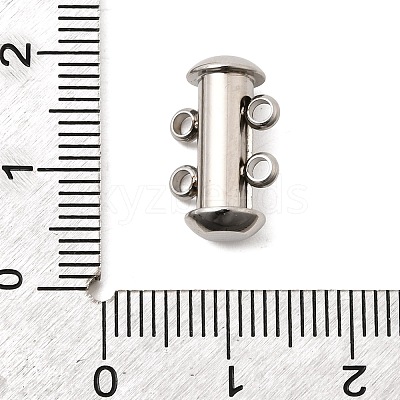 304 Stainless Steel Slide Lock Clasps STAS-F350-01A-P-1