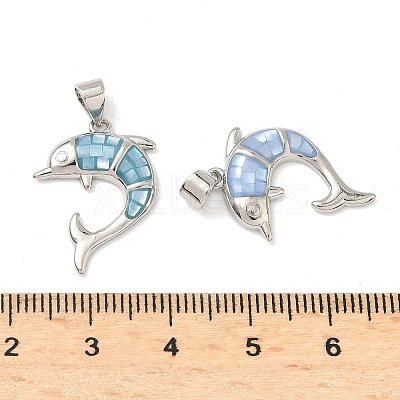 Brass Enamel Pendants KK-H534-01C-P-1