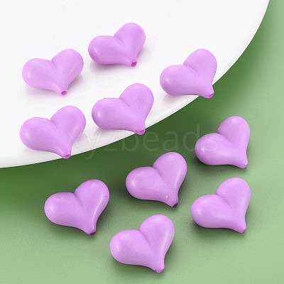 Opaque Acrylic Beads X-MACR-S373-70-A08-1